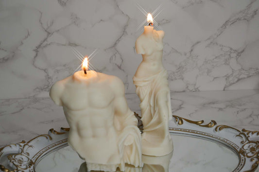 AURELIUS & VENUS SCULPTURE CANDLE GESCHENK SET